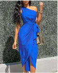 One-Shoulder Short Summer Dress