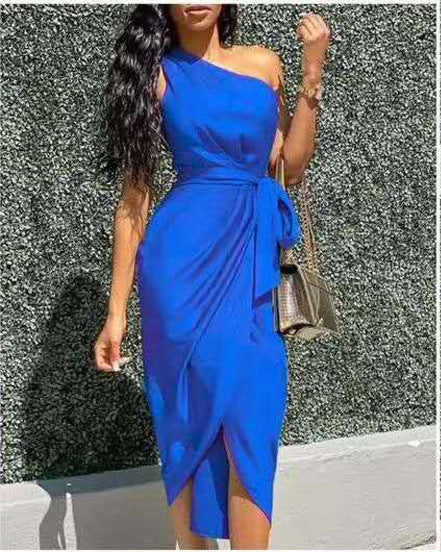 One-Shoulder Short Summer Dress