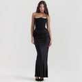 Tube-Top Corset Evening Dress