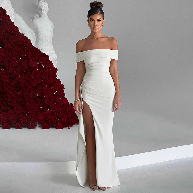 Fashion Temperament Split Dress