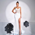 Long Sequin Prom Dress