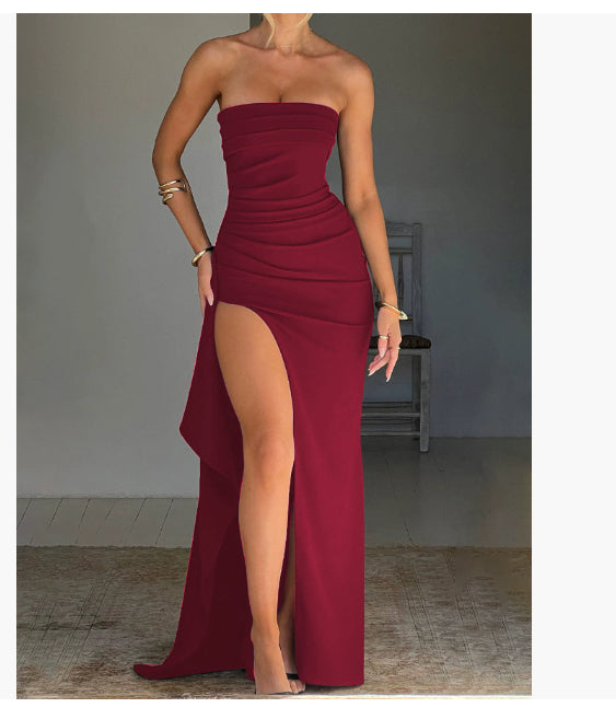 Fashion Temperament Split Dress