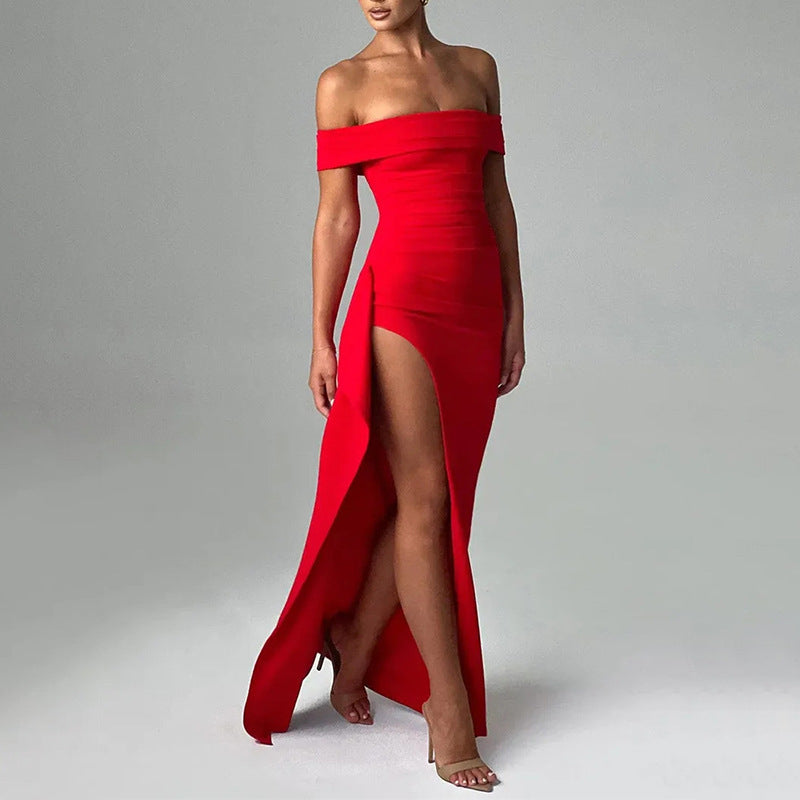 Fashion Temperament Split Dress